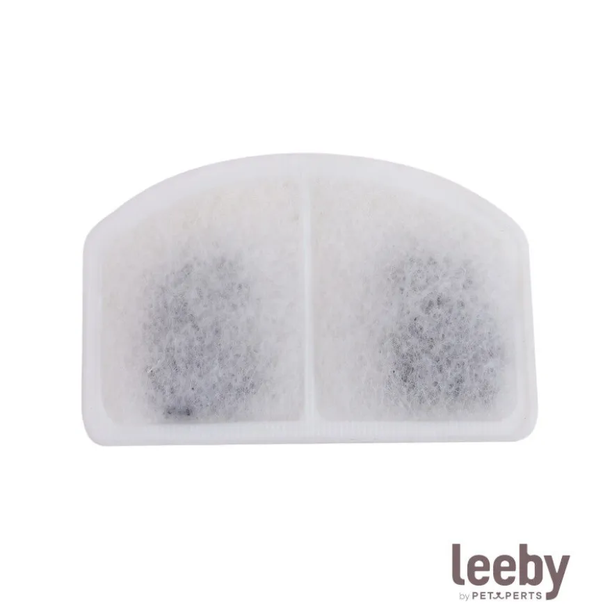 Leeby Set 2 Recambios de Filtros para Fuentes de gatos