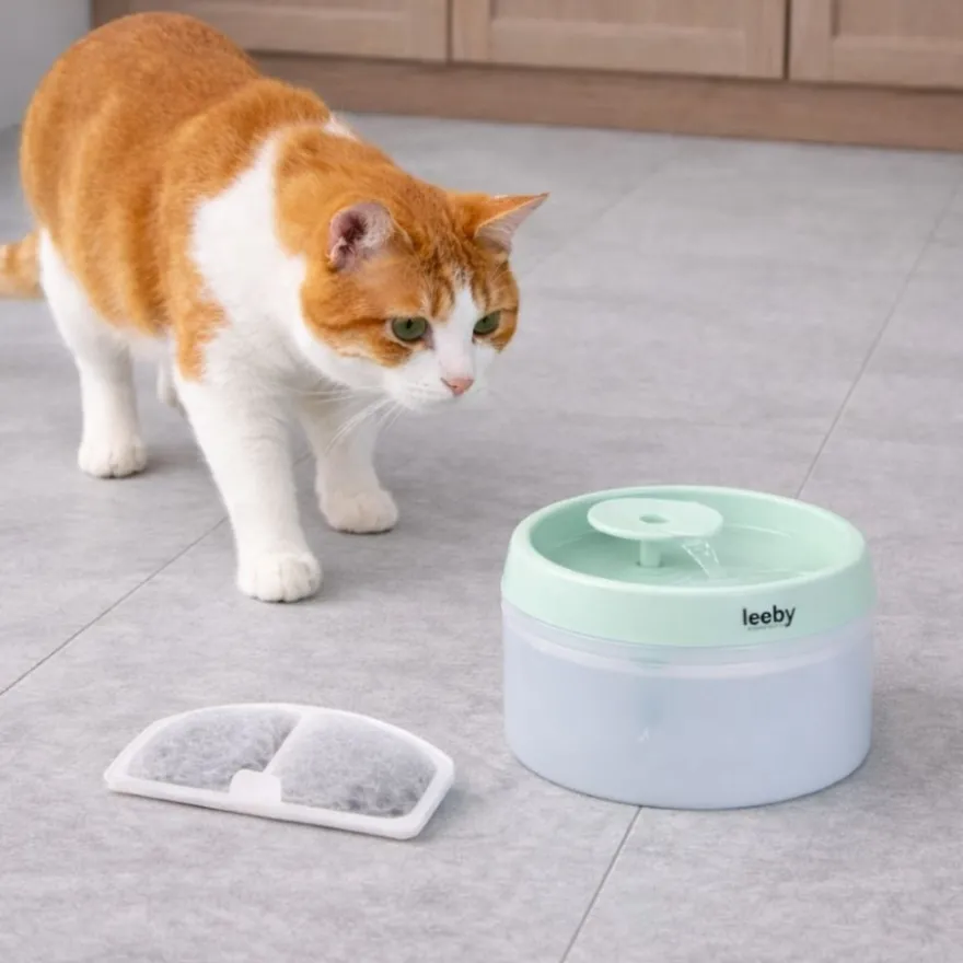 Leeby Set 2 Recambios de Filtros para Fuentes de gatos