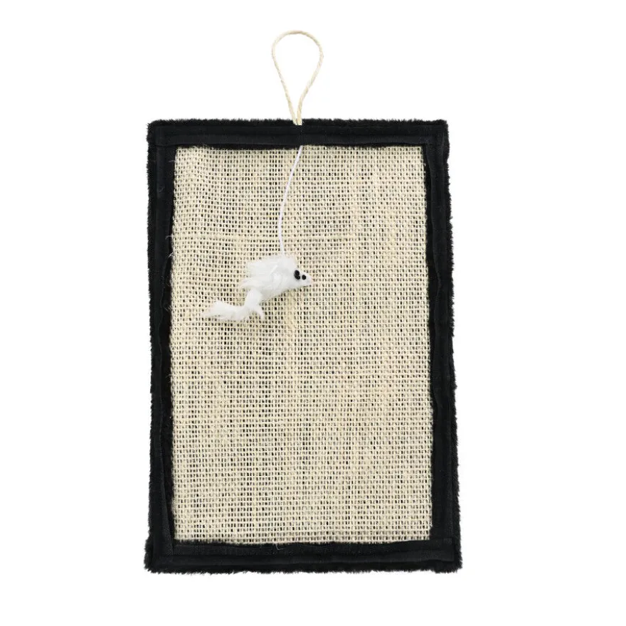 Leeby Tito rascador para pata de mesa con juguete para gatos