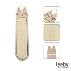 Leeby Wilki rascador de pared para gatos