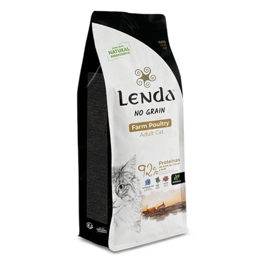 Lenda No Grain Farm Poultry Adult pienso para gatos