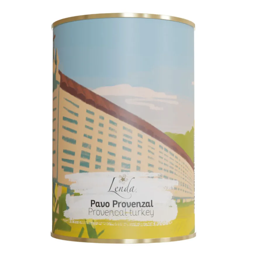 Lenda Pavo Provenzal lata para perros