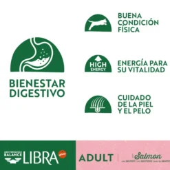 Libra Adult Salmón y Arroz pienso para gatos
