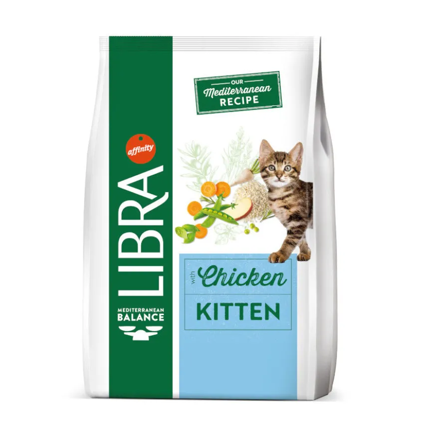 Libra Kitten Pollo pienso para gatos