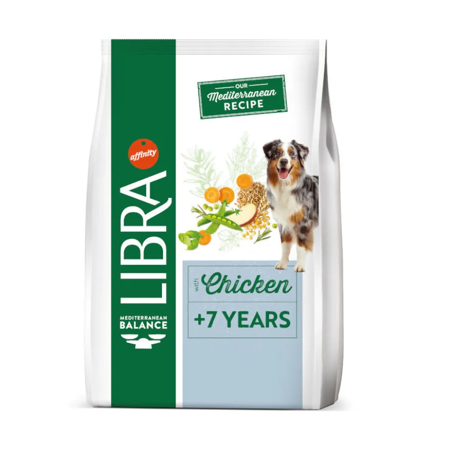 Libra +7 Pollo pienso para perros