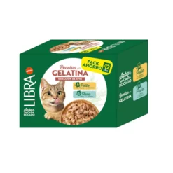 Libra Pollo y Pavo Gelatina para gatos