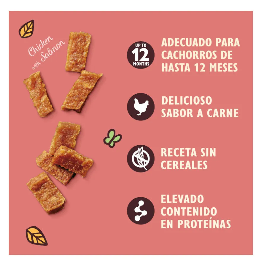 Lily's Kitchen Bocaditos Puppy Pollo y Salmón para perros