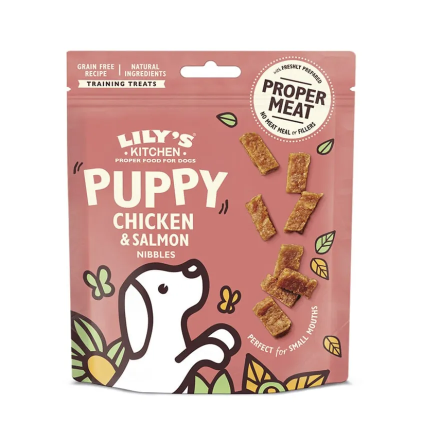 Lily's Kitchen Bocaditos Puppy Pollo y Salmón para perros