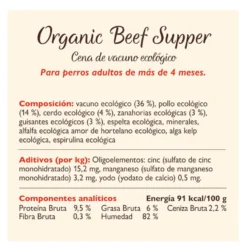Lily's Kitchen Organic Ternera Tarrina para perros