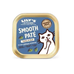 Lily's Kitchen Pavo y Pato en Paté Suave tarrina para gatos
