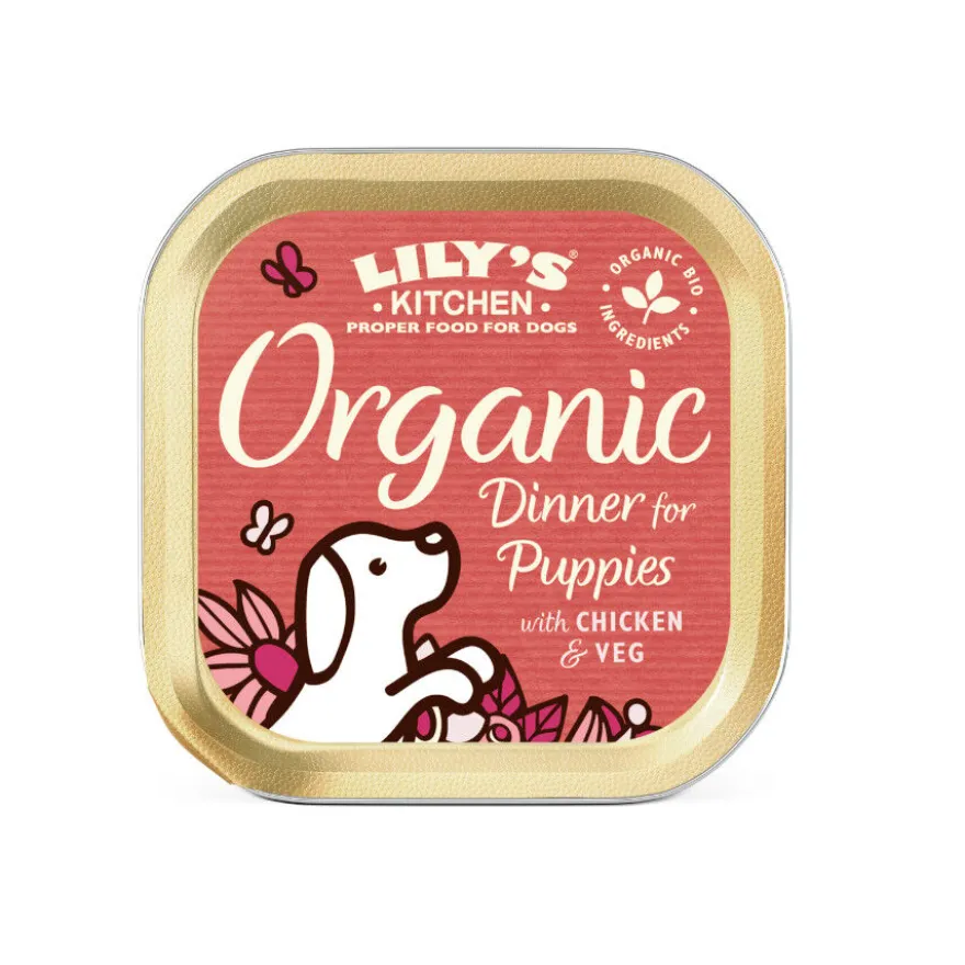 Lily's Kitchen Puppy Organic Pollo tarrina
