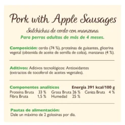 Lily's Kitchen Salchichas Cerdo para perros