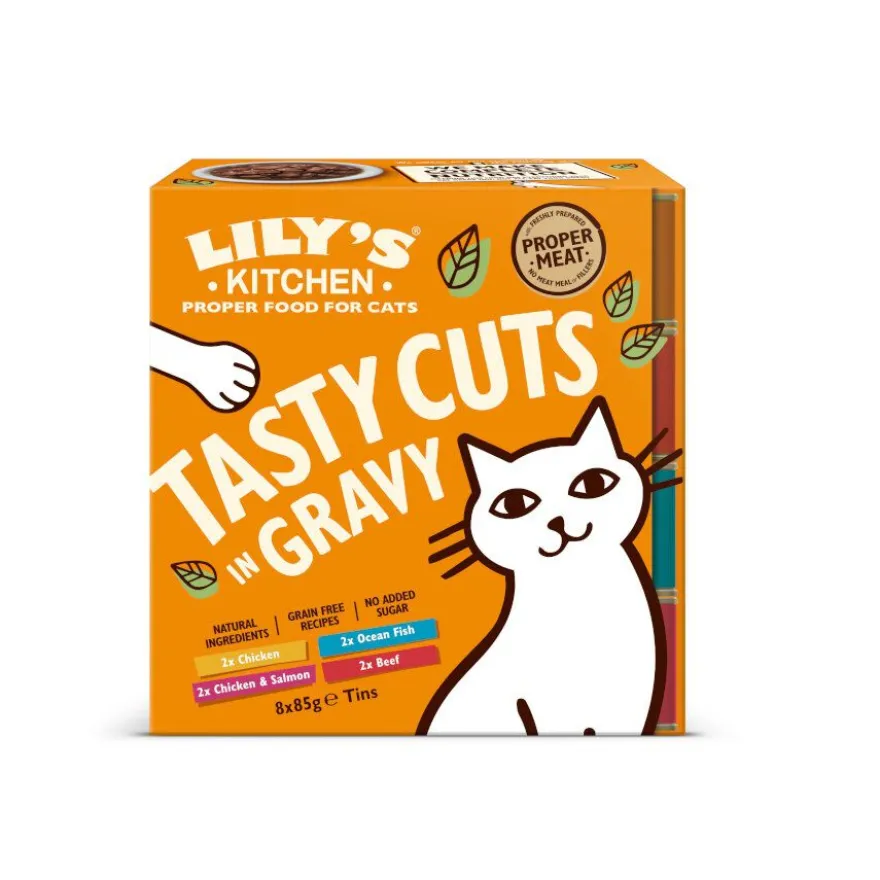 Lily's Kitchen Tasty Cuts en Salsa para gatos – Multipack
