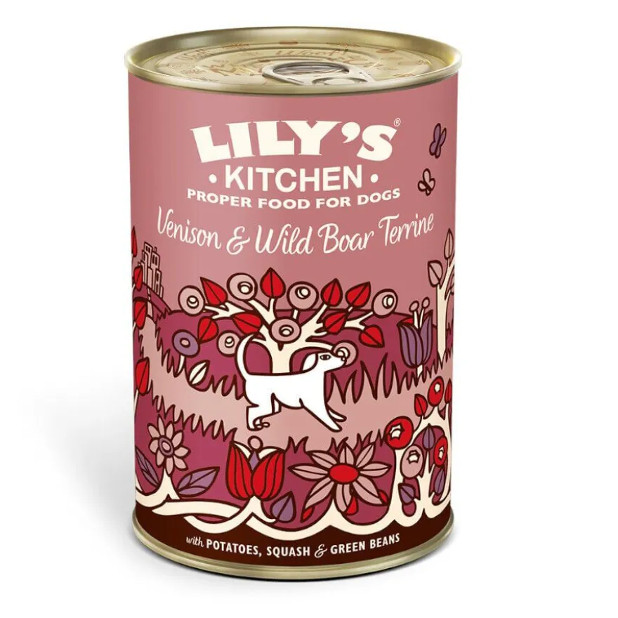 Lily's Kitchen Venado y Jabalí lata para perros