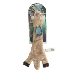 LOVE THE EARTH Peluche llama con sonido para perros