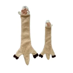 LOVE THE EARTH Peluche llama con sonido para perros