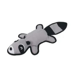 LOVE THE EARTH Peluche Resistente Mapache con Sonido para perros