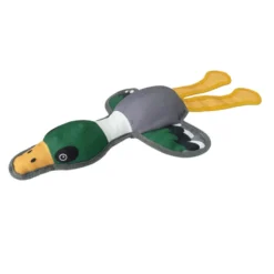 LOVE THE EARTH Peluche Resistente Pato con Sonido para perros