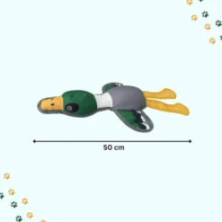 LOVE THE EARTH Peluche Resistente Pato con Sonido para perros