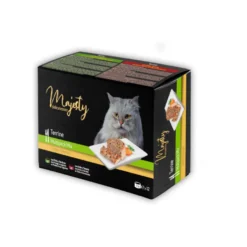 Majesty Adult Mix Terrine lata para gatos – Pack