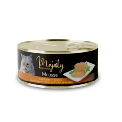 Majesty Adult Mousse de Pollo y Ternera lata para gatos