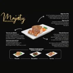 Majesty Adult Terrine Atún y Tomate lata para gatos