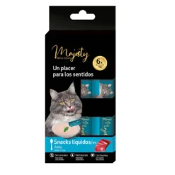 Majesty Atún snack líquido para gatos