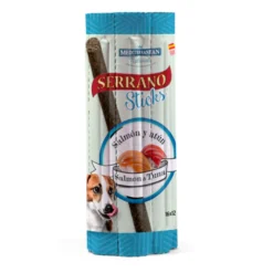 Mediterranean Natural Serrano Barritas de Salmón y Atún para perros