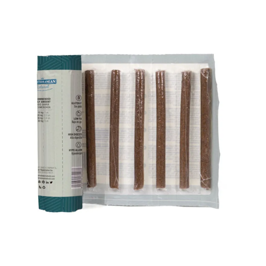 Mediterranean Natural Serrano Barritas de Pato para perros