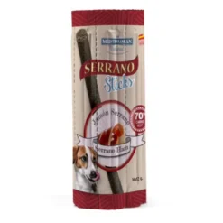 Mediterranean Natural Serrano Barritas de Jamón Serrano para perros