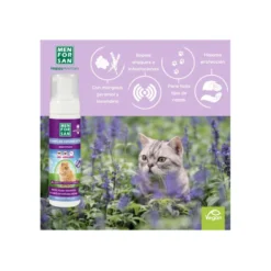 Menforsan Champú en espuma anti-insectos para gatos