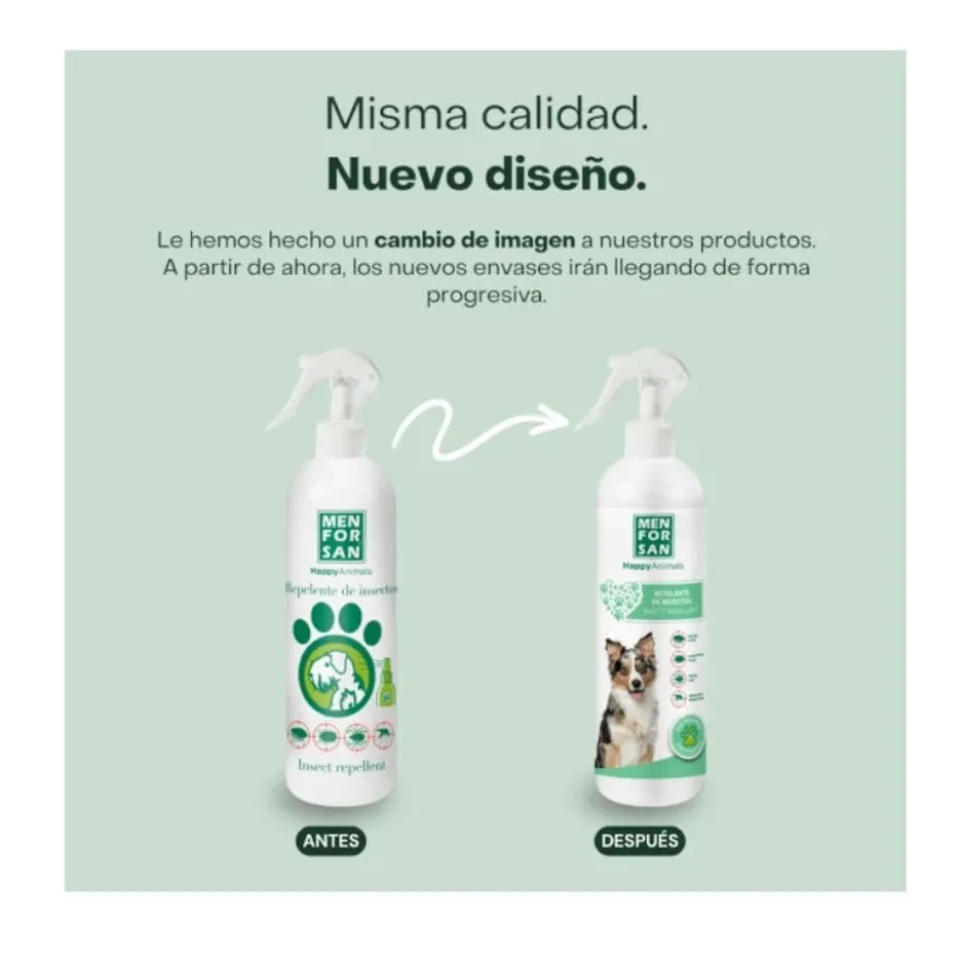 Menforsan Spray Repelente de Insectos Citronella de perros