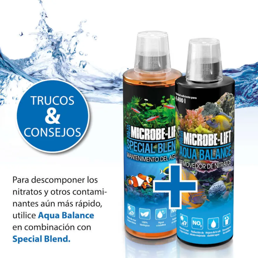 Microbe-Lift Aqua Balance Removedor de Nitratos para acuarios