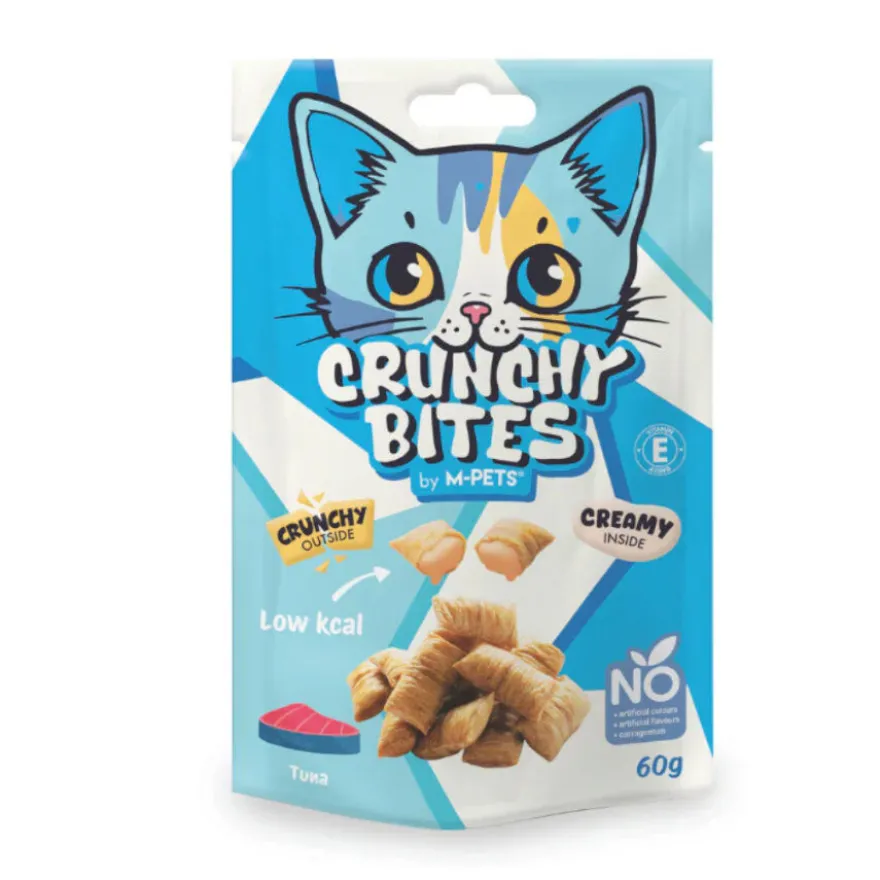 M-Pets Atún snack crujiente para gatos