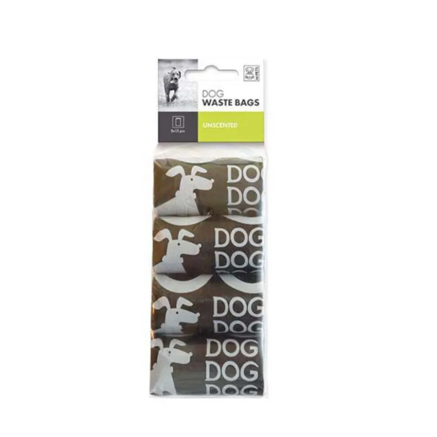 M-Pets Bolsas Negras para heces de perros