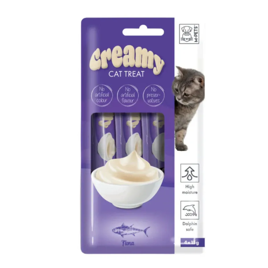 M-Pets Creamy Atún snack para gatos