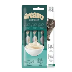 M-Pets Creamy Salmón y Ternera snack para gatos