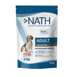 Nath Adult Cerdo Ibérico en Gelatina sobre para perros