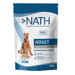 Nath Adult Cordero y Cerdo en Gelatina sobre para perros