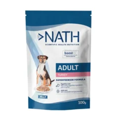 Nath Adult Pavo en Gelatina sobre para perros