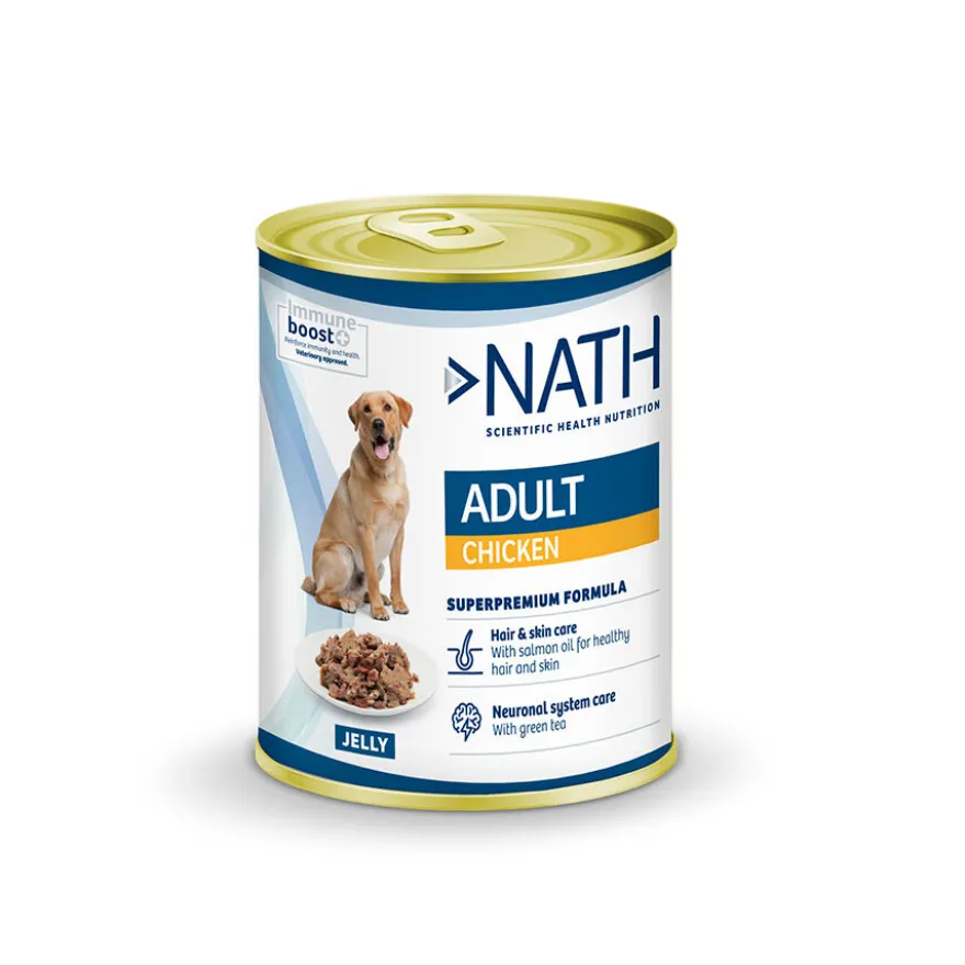 Nath Adult Pollo en Gelatina para perros