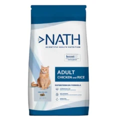 Nath Adult Pollo y Arroz pienso para gatos