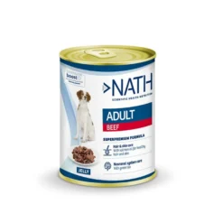 Nath Adult Ternera en gelatina lata para perros