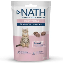 Nath Bocaditos Light Semihúmedos de Atún para gatos