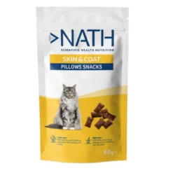 Nath Pillow Snacks Skin&Coat Bocaditos para gatos