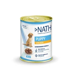 Nath Puppy Pollo en Gelatina lata para perros