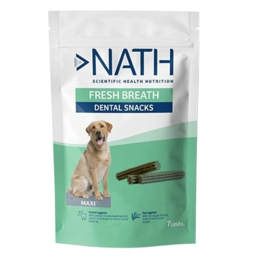 Nath Snacks Dentales Maxi Fresh Breath para perros