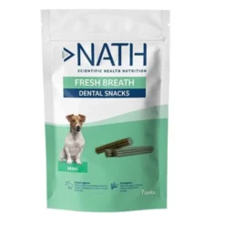 Nath Snacks Dentales Mini Fresh Breath para perros