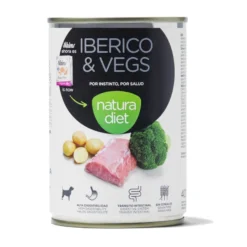 Natura Diet Cerdo Ibérico y Verduras latas para perros