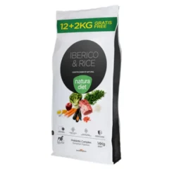 Natura Diet Ibérico y Arroz pienso para perros